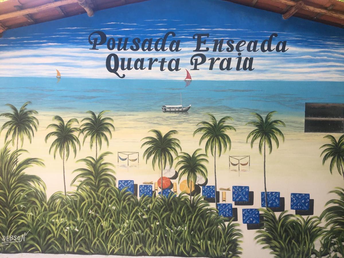 Pousada Enseada Quarta Praia モロ・デ・サンパウロ エクステリア 写真