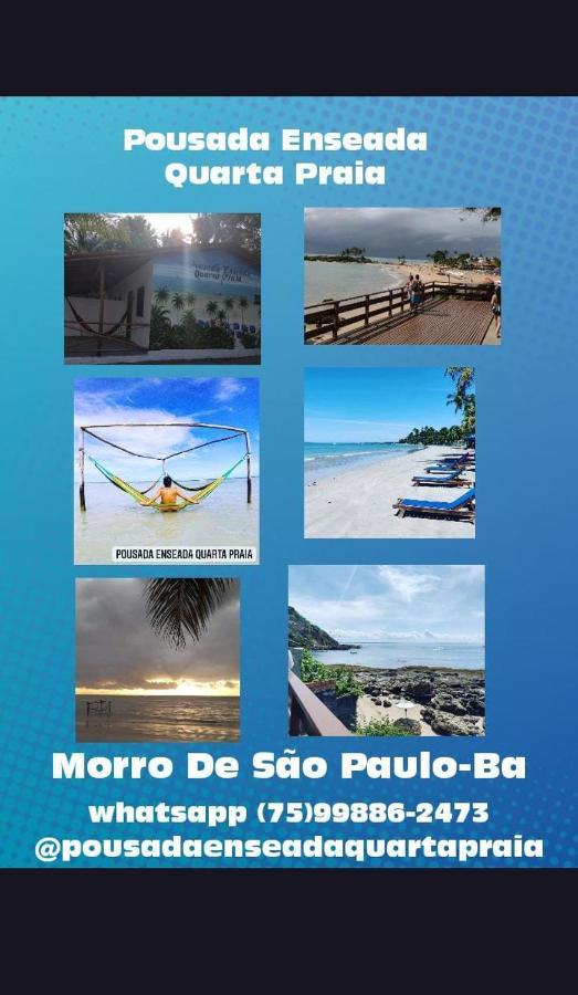 Pousada Enseada Quarta Praia モロ・デ・サンパウロ エクステリア 写真
